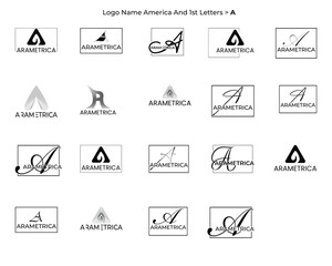 Creative company logo design for business brands Vector Illustration