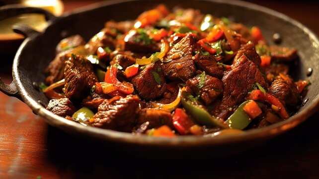 Sizzling Sensation: Tibs - Sauteed Meat with Exquisite Spices