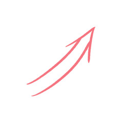 Arrow hand draw