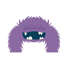 Cute monsters character illustration. Funny monster cartoon design illustration design for logo and print product