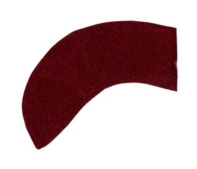 Abstract dark paper cut out decorative shape. Cut out paper element for design and scrapbooking