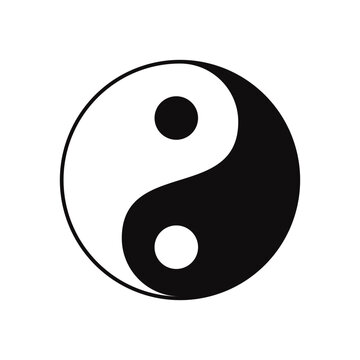 Yin Yang Symbol Black And White