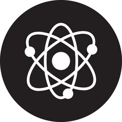 science glyph icon
