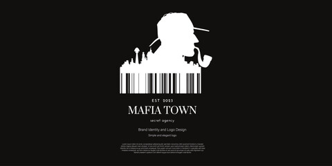 mafia town logo design for miscellaneous brand 