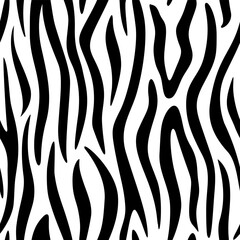 zebra and tiger texture vector pattern