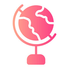 globe gradient icon