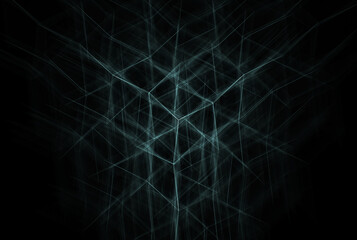 Futuristic abstract background hexagon network pattern geometry shape texture art