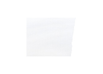 Torn paper edges. Ripped paper texture. Paper tag. White paper sheet for background with clipping path. Close up.