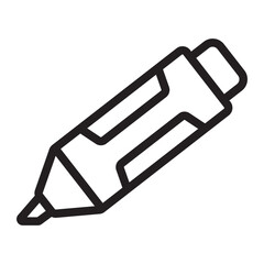 highlighter line icon