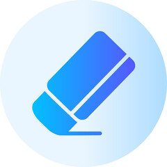 eraser gradient icon