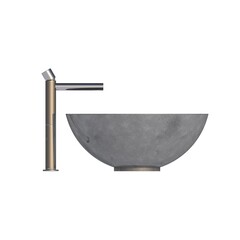 Washbasin isolated on white background, sink, 3D illustration, cg render