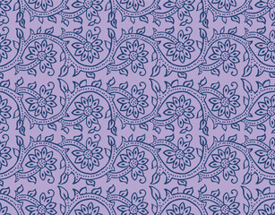 TENDRILS, CLIMBERS SEAMLESS REPEAT PATTERN IN VECTOR