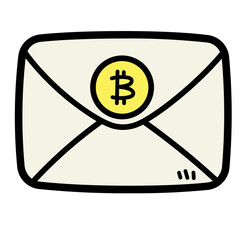 email filled outline icon style