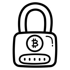 password line icon style