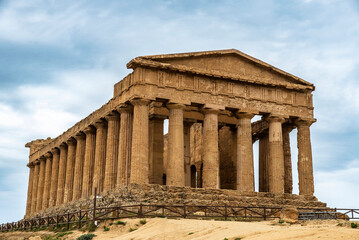 Obraz premium Valley of the Temples, Agrigento, Sicily, Italy