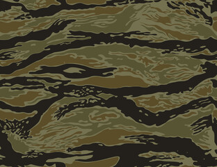
Army camouflage seamless modern pattern, vector trendy disguise background, military design. - obrazy, fototapety, plakaty