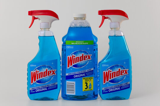 Windex Glass Cleaner and Trademark Logo
