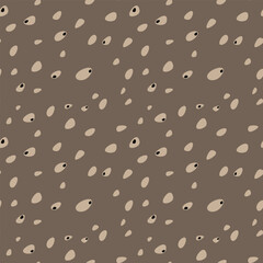 Brown stain pattern. Seamless pattern. Abstract. 