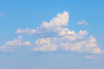 blue sky with clouds