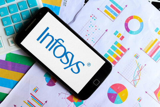 Infosys company share stock quarterly result
