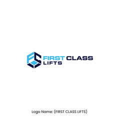 Creative letter f+c logo design and Vector Illustration