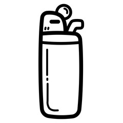 lighter line icon style