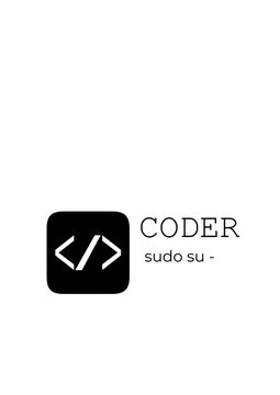 Coder sudo su- Linux Command Vector Art