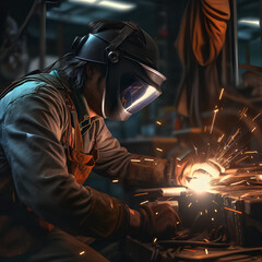 welder at work