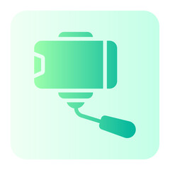 selfie gradient icon