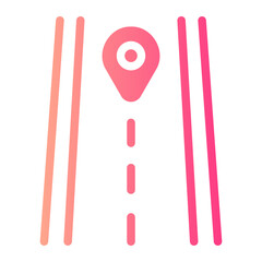 navigation gradient icon