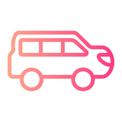 car gradient icon