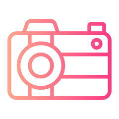 camera gradient icon