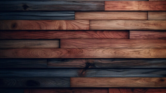 wooden wall HD 8K wallpaper Stock Photographic Image