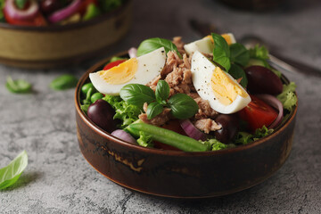 Nicoise salad - traditional French dish