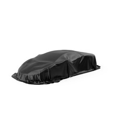 Black covered car protection