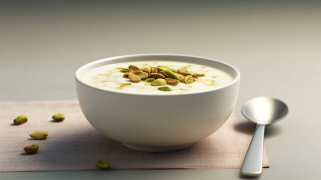 bowl of cereal HD 8K wallpaper Stock Photographic Image