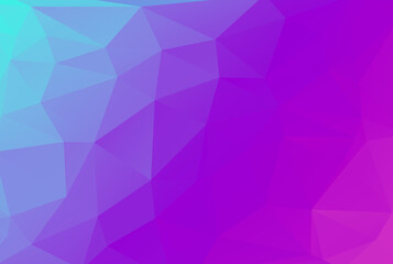 Fototapeta premium Triangle pattern multicolored polygon texture abstract shape background artwork