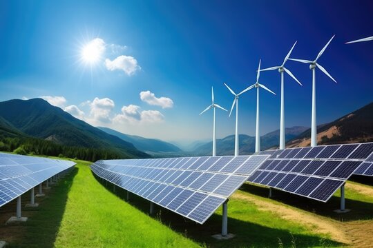 Alternative energy sources and energy efficiency. Generative AI