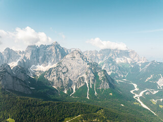 Rocky Mountains in the Julian Alps, Tarvisio Italy