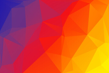 Polygonal pattern triangular poly texture multicolored polygon shape wallpaper art