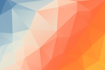 Polygonal pattern triangular poly texture multicolored polygon shape wallpaper art