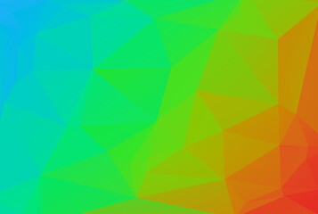 Triangle pattern multicolored polygon texture abstract shape background artwork