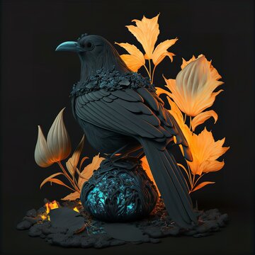 Vanta Black Bird