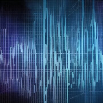 diagaramm aktienkurse kurse dollar euro geldflu&szlig; geld verdienen b&ouml;rse spekulieren anlagen altersvorsorge diagramm flippchart erdbeben, seizmosgraph - erstellt mit generativer ki ai