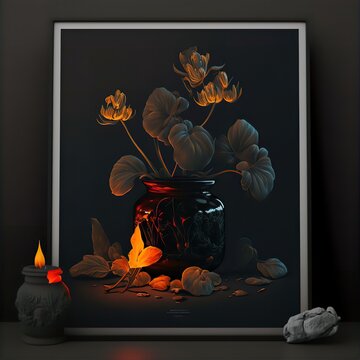 Vanta Black Flower