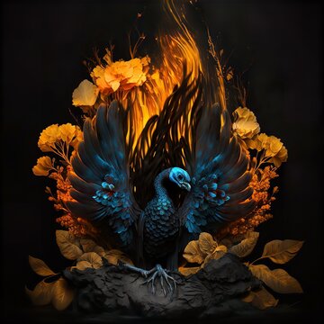Vanta Black Flower