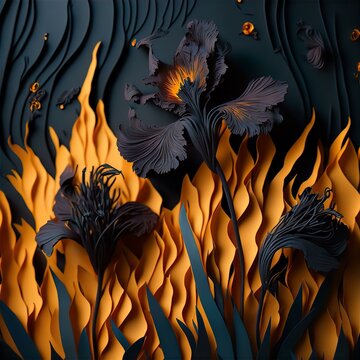 Vanta Black Quilling