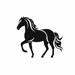 Fototapeta na wymiar Horse logo, horse icon, horse head, vector