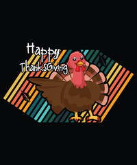 Thanksgiving T-shirt Design