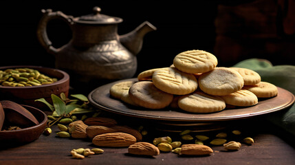 still life with coffee HD 8K wallpaper Stock Photographic Image